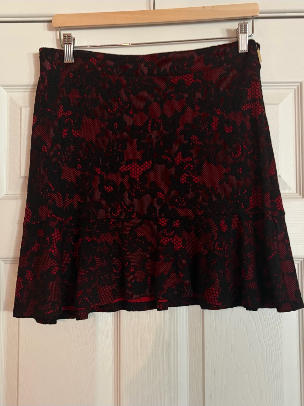 MICHAEL Michael Kors Black lace overlay skirt
